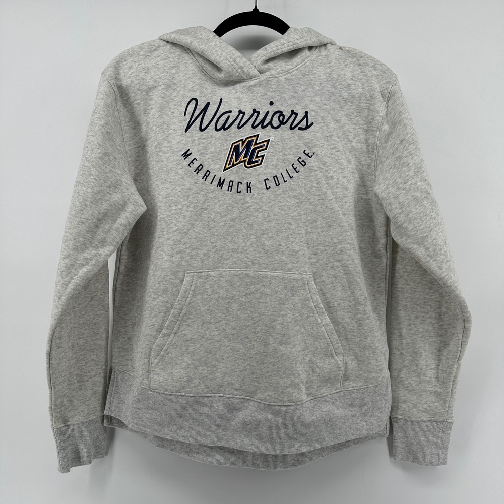 Under Armour Merrimack College Warriors Hoodie Grey Small UW5117900H NWT FLAWS